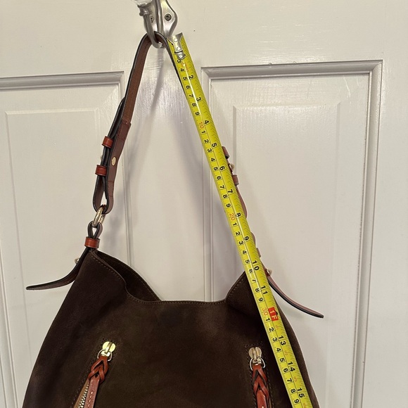 Dooney & Bourke Suede Cooper Hobo - Picture 8 of 10